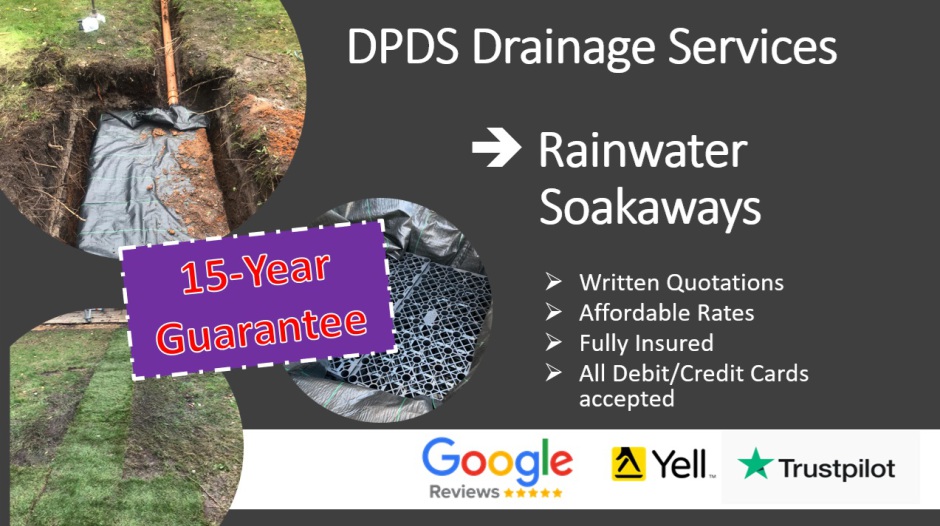 Rainwater Soakaway Replacement w Guarantee
